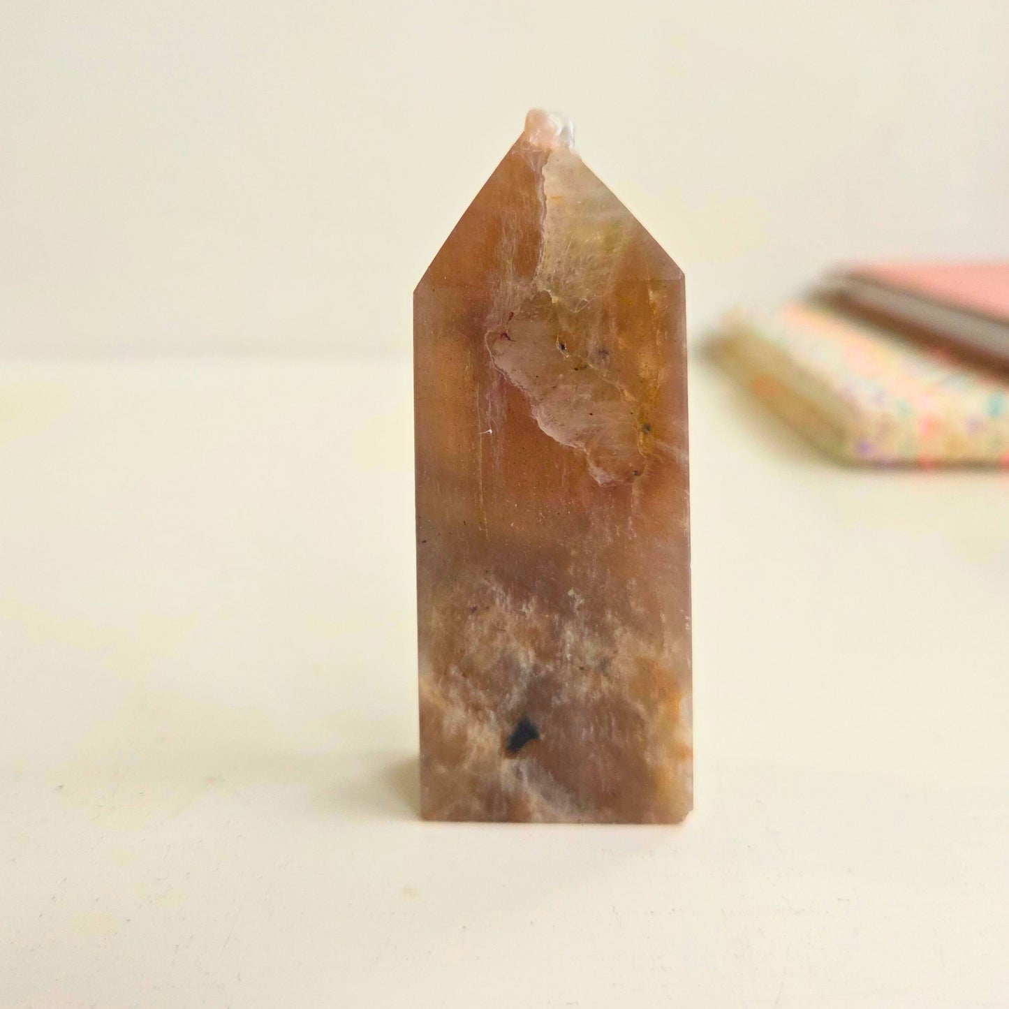 Grey Moonstone Rectangle Tower