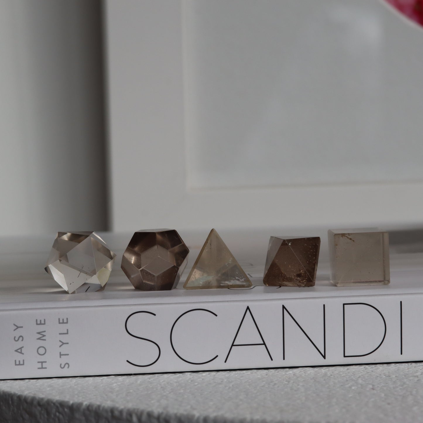 Sacred Geometry Set - May Smokey Quartz