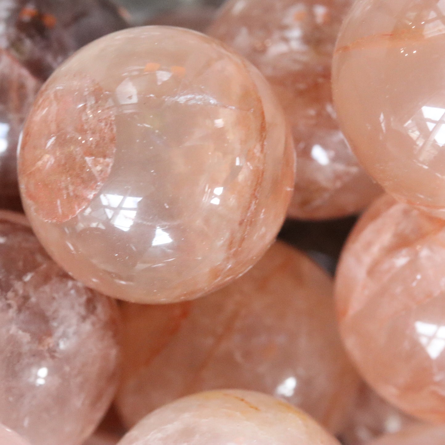 Fire Quartz Mini Sphere