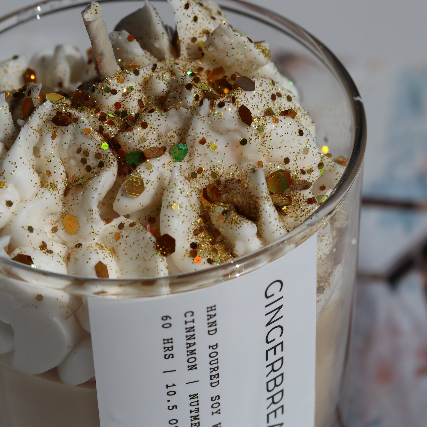 Gingerbread Frappe Candle