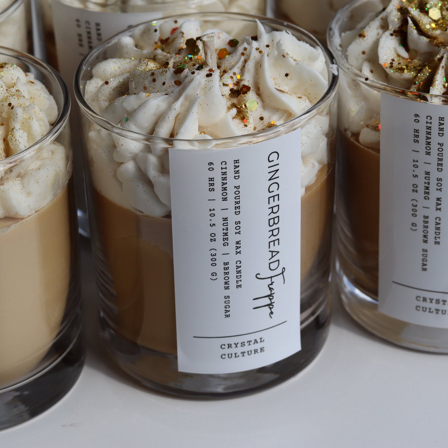 Gingerbread Frappe Candle