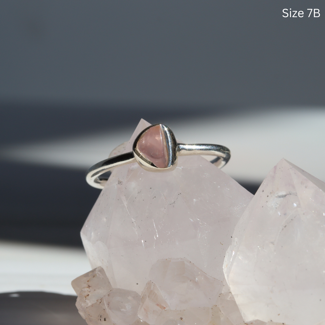 Rose Quartz Ring