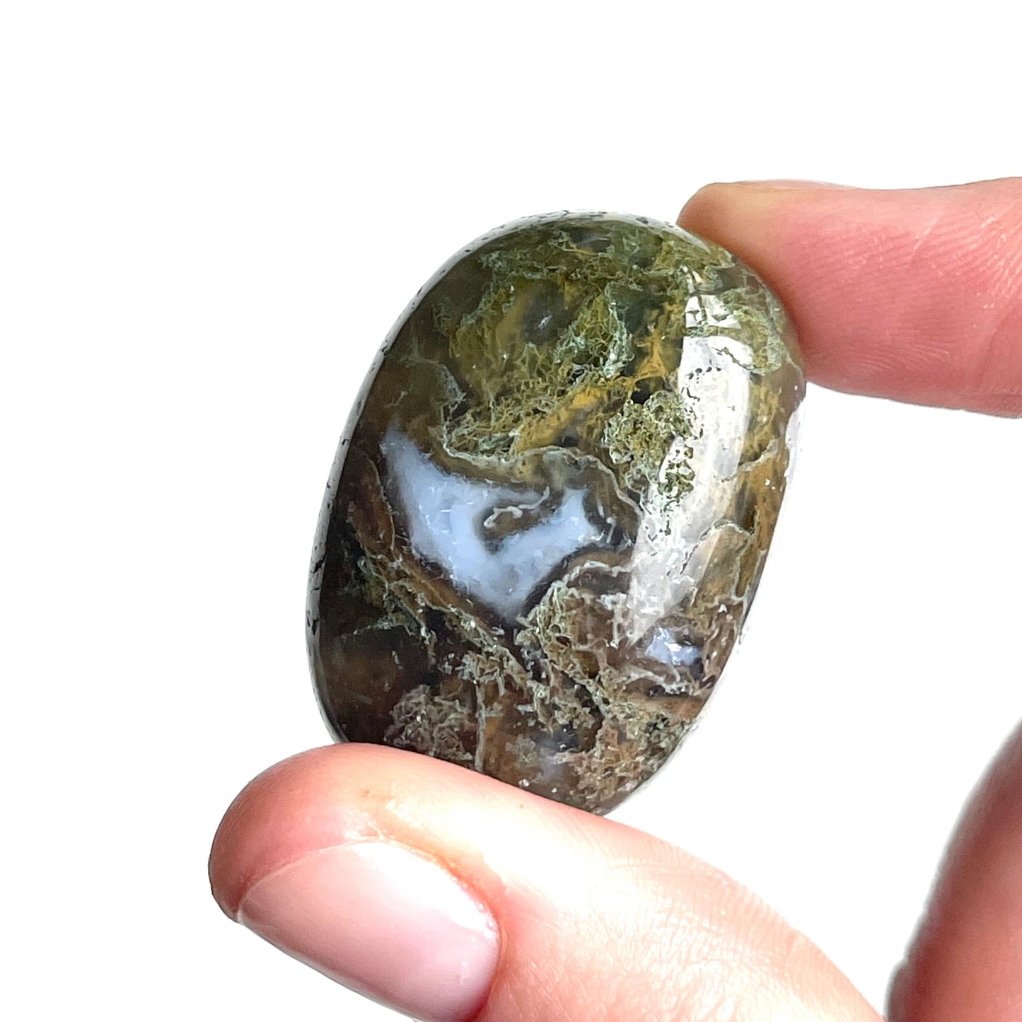 Moss Agate Tumble ❤️😍