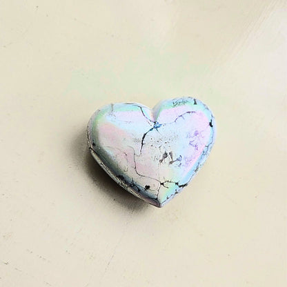 Aura Howlite Heart 🤍