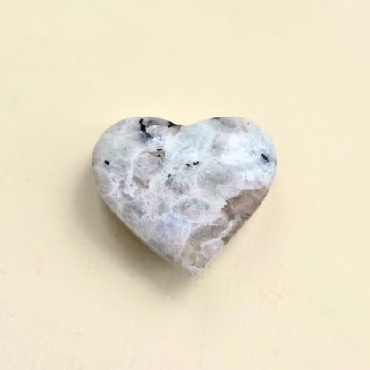 Rainbow Moonstone Heart ❤️