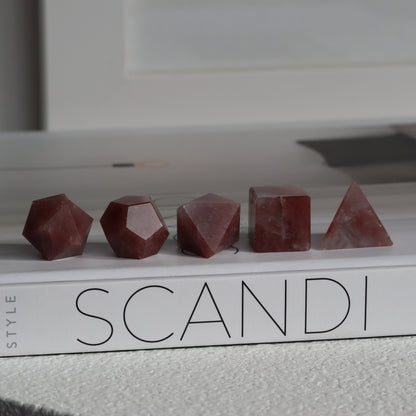 pink lepidolite geometry set crystals auckland new zealand cheap crystals high quality crystals pretty soul stories 