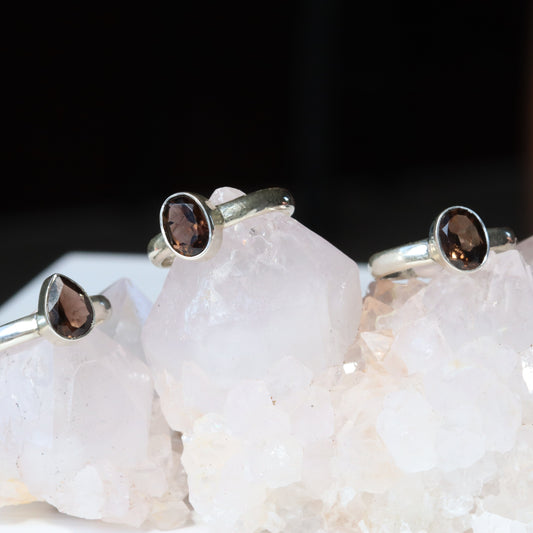 Smokey Quartz Ring