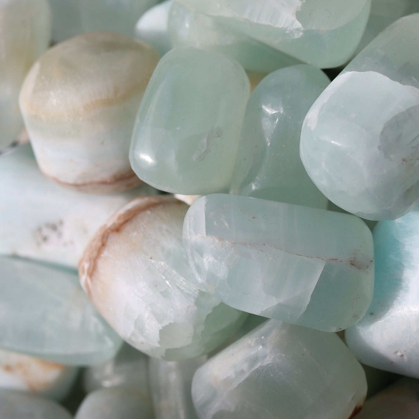 Large Caribbean Blue Calcite Tumble