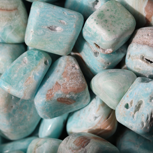 Blue Aragonite Tumble