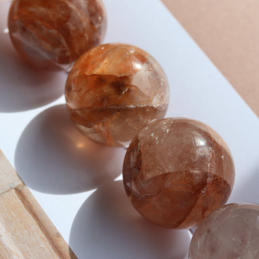 Fire Quartz Mini Sphere