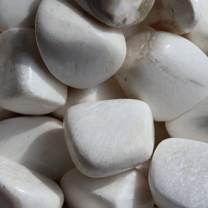 White Scolecite Large PREMIUM Tumble