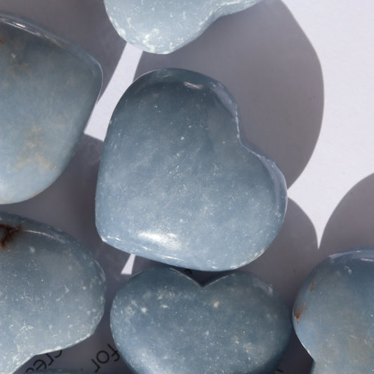 Angelite Mini Heart