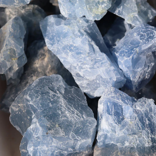 Raw Blue Calcite