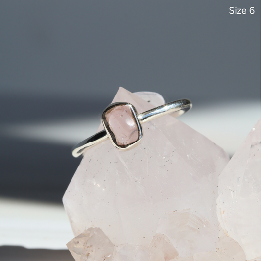Rose Quartz Ring