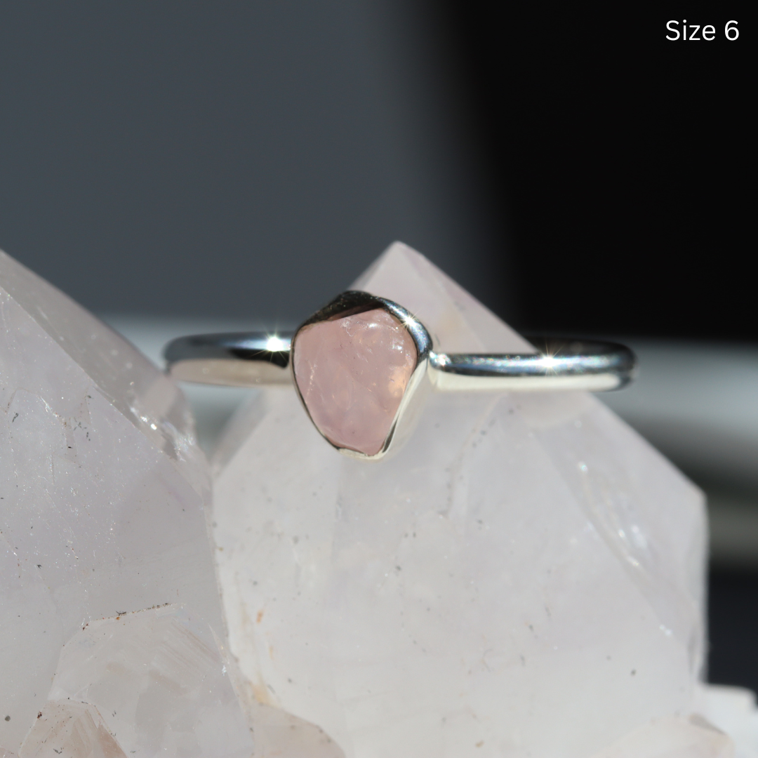 Rose Quartz Ring