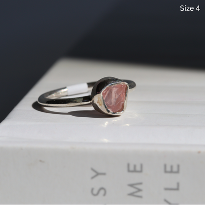 Rose Quartz Ring