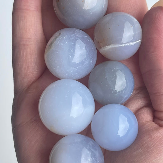 Blue Chalcedony Mini Sphere ❤️😍