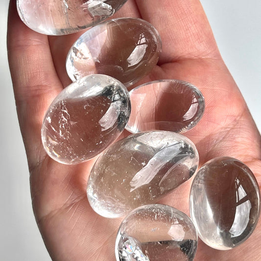 Clear Quartz Tumble ❤️😂