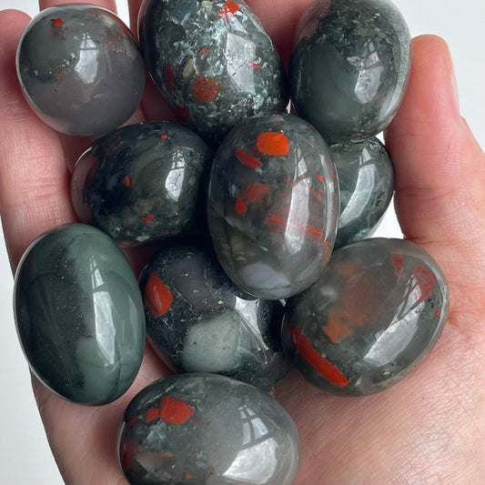 African Bloodstone Tumble ❤️👑