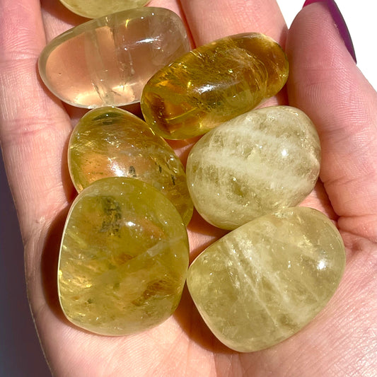Lemon Quartz Tumble ❤️🍋
