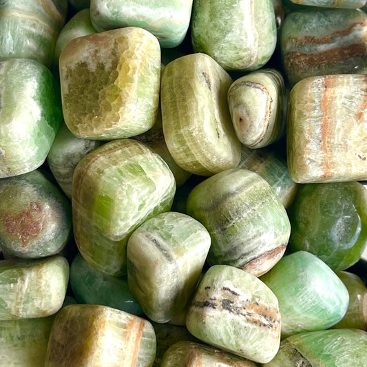 Kiwi Calcite Tumble PREMIUM ❤️😍