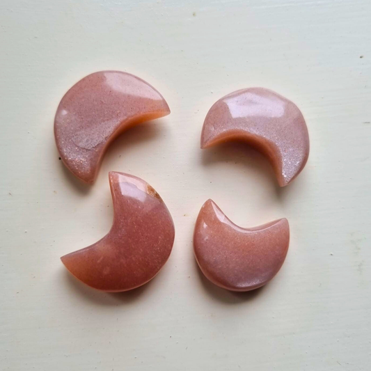 Peach Moonstone - Moon Shape🌙