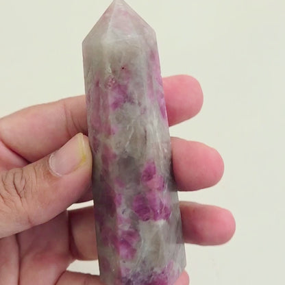 Pink Tourmaline Tower