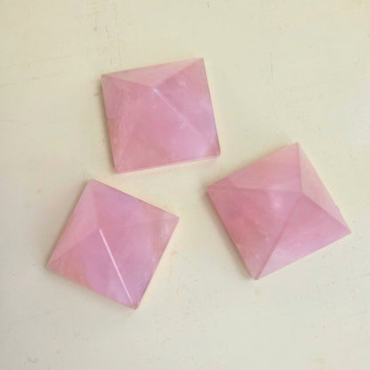 Rose Quartz Pyramid