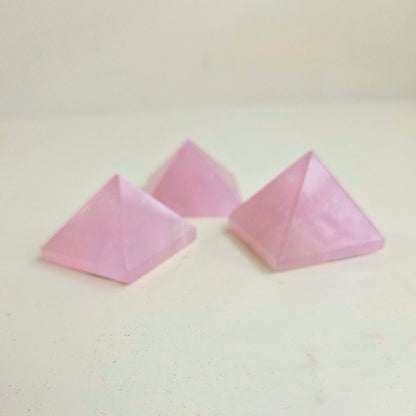 Rose Quartz Pyramid