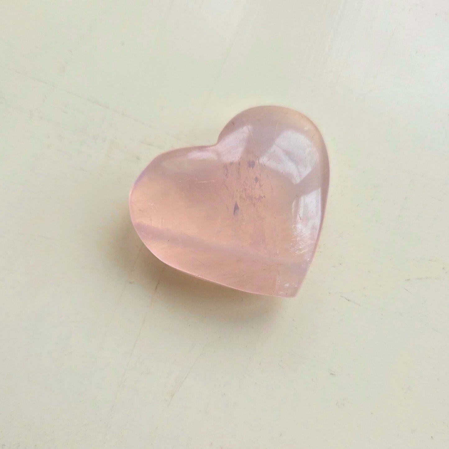 Rose Quartz Heart 💗💗 Small