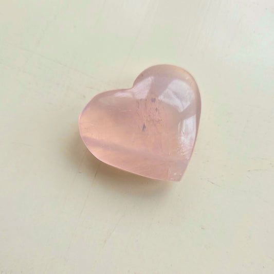 Rose Quartz Heart 💗💗 Small